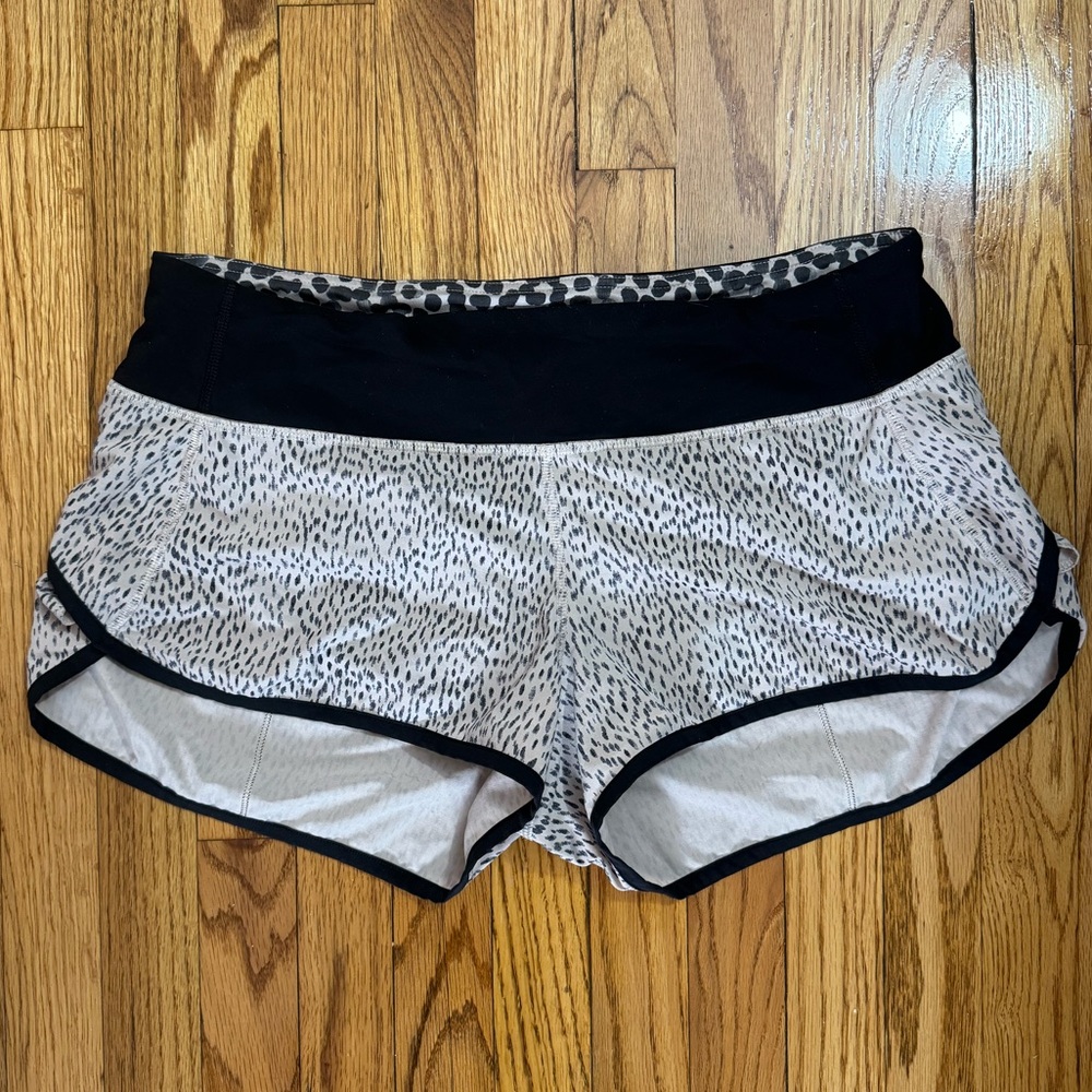 lululemon micro shorts mini SAME DAY SHIP
